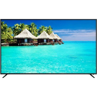 Yokohama 75″ 4K UHD webOS Smart LED TV YOKT75S8 on stand